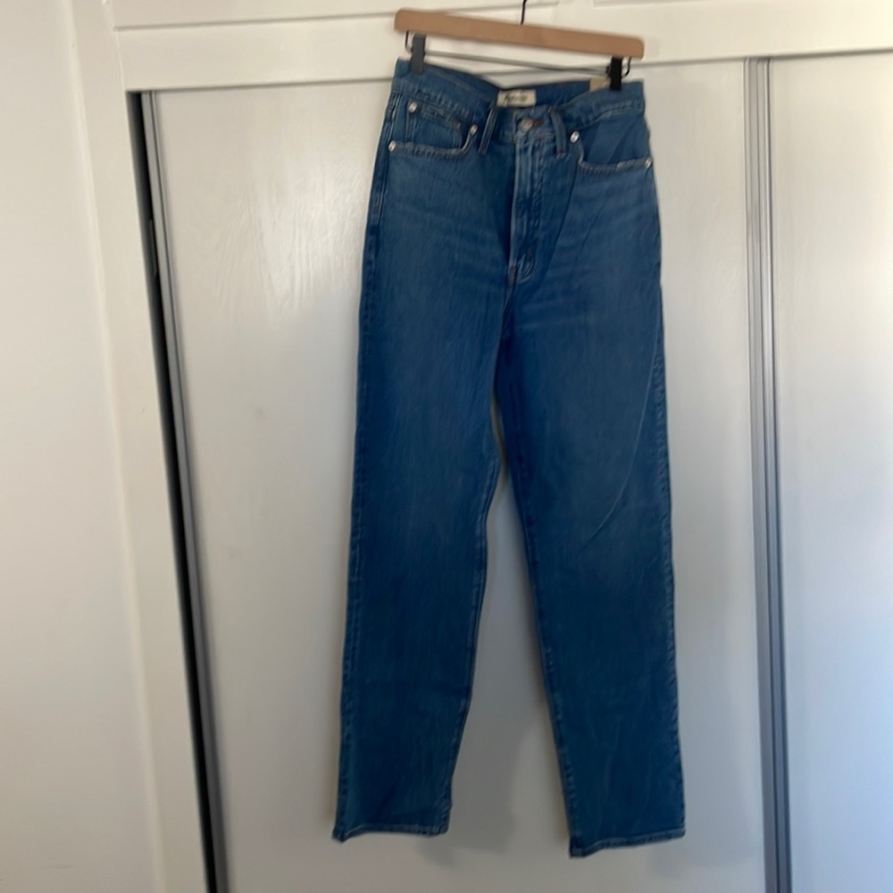 Madewell perfect vintage straight jeans NEW W TAGS